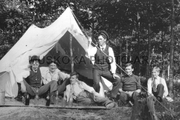 #14 Casual camping included formality in 1900