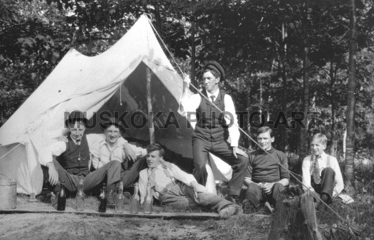 #14 Casual camping included formality in 1900